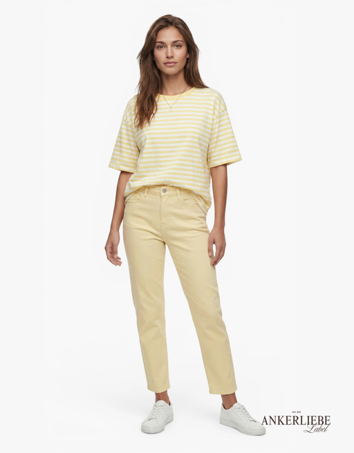mom jean stretch | butteryellow