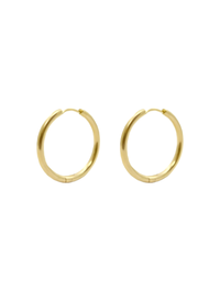 classic hoops | gold