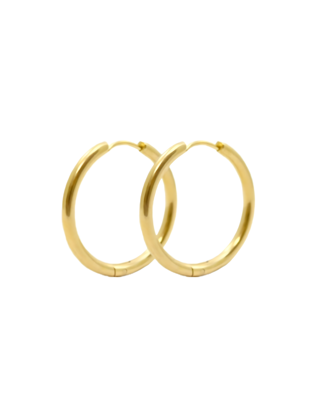 classic hoops | gold