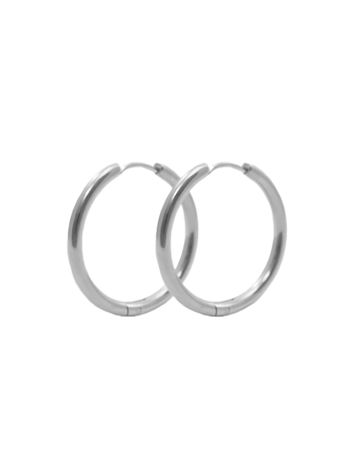 classic hoops | silber