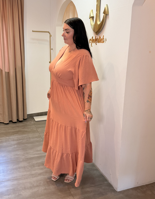 curvy midi kleid summer  | altrosa