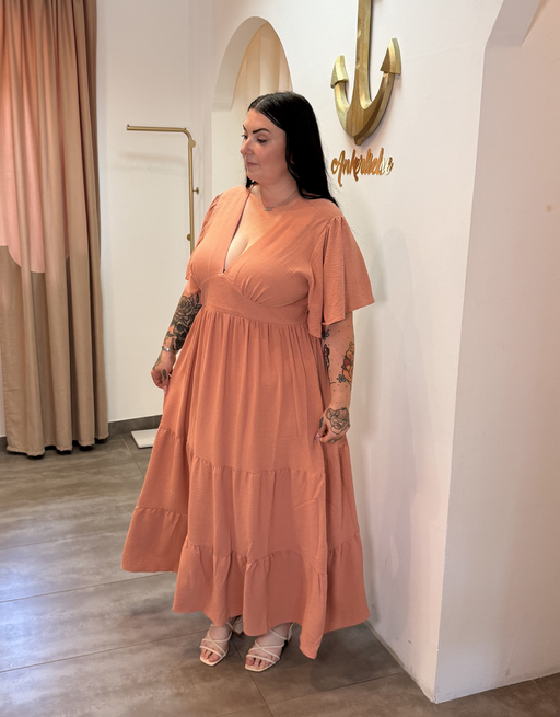 curvy midi kleid summer  | altrosa