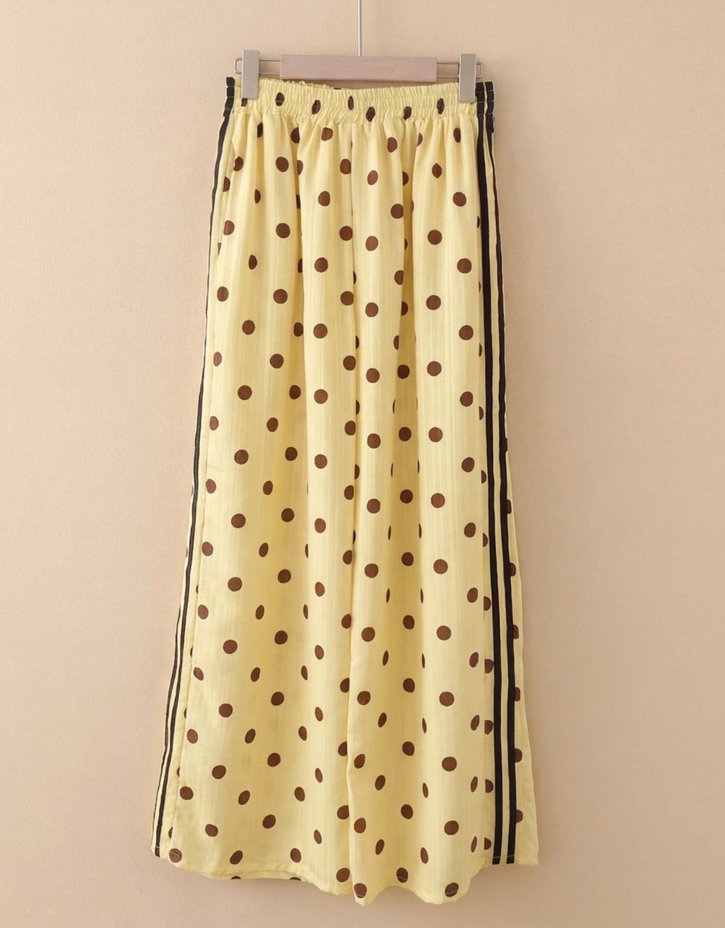 leichte Hose | gepunktet | butteryellow