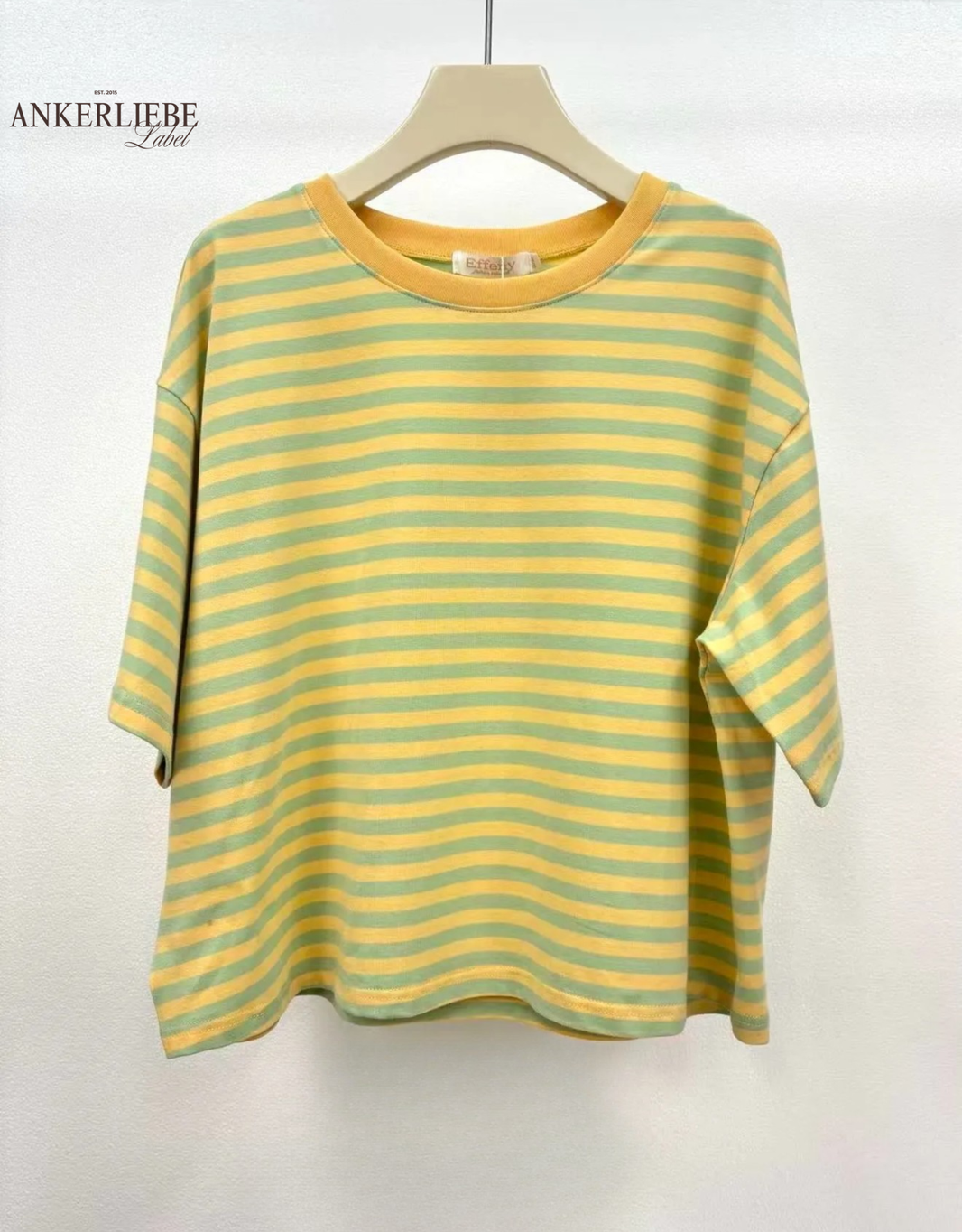 gestreiftes shirt  | gelb/grün