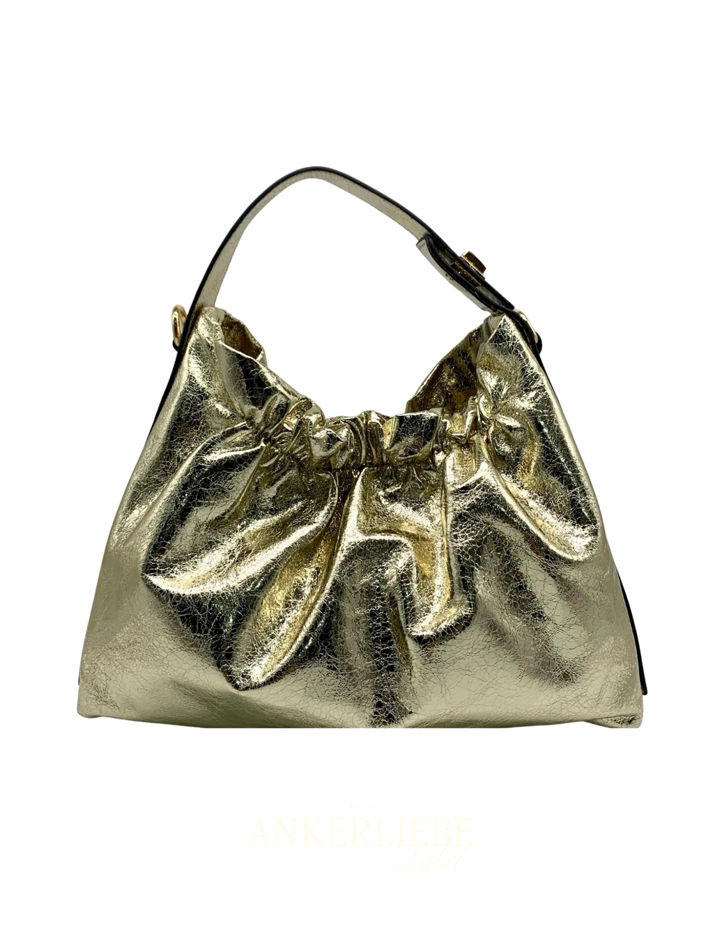 Tasche metallisch | gold | silber