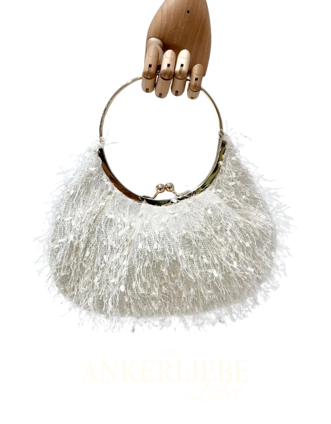 halbmond tasche | creme