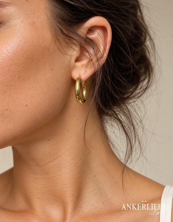 vikas fav bold hoops | 25mm