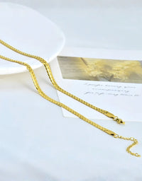 mila curb gold | halskette