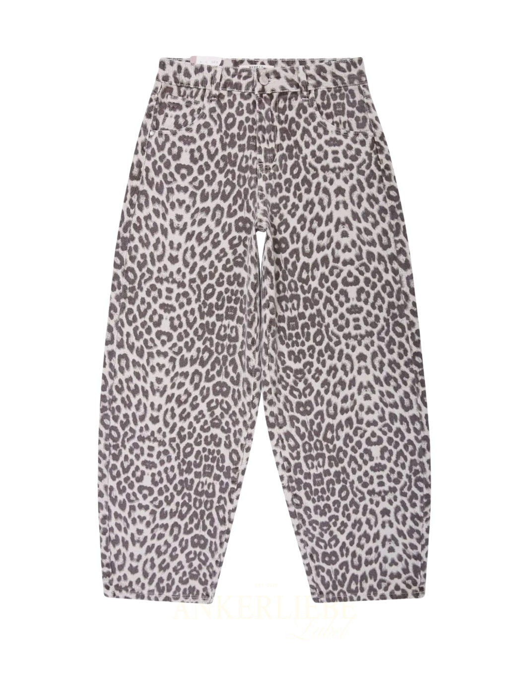 image light leo soft denim ballon jean | creme braun