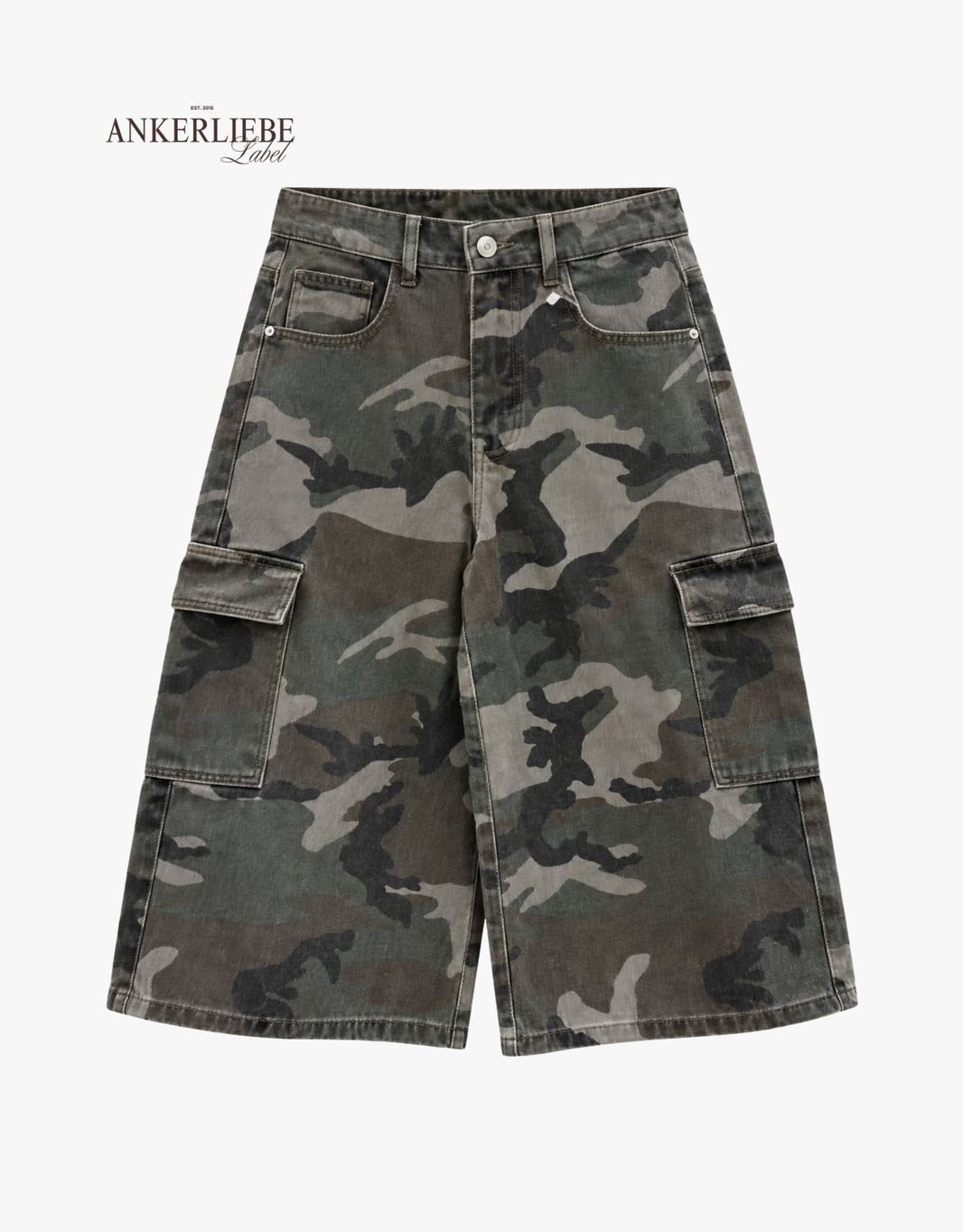 bermuda cargo jean | camouflage