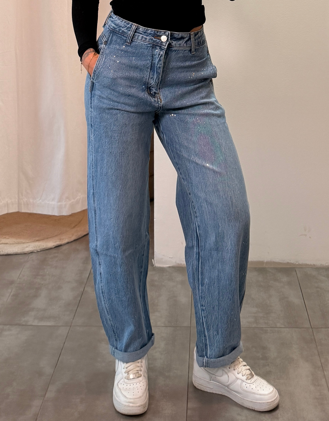 image ballon jean | glitter