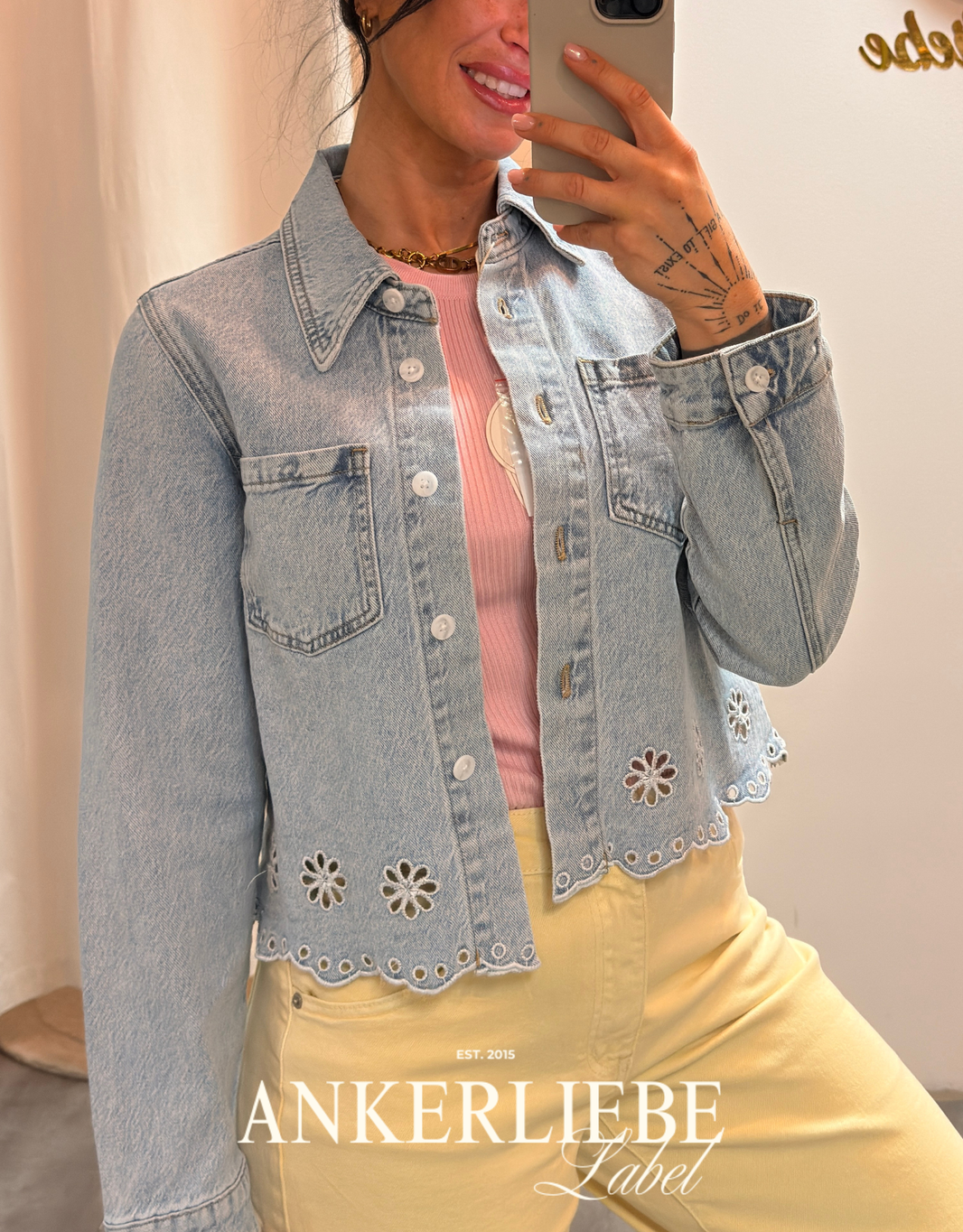 image jeansjacke | crochet