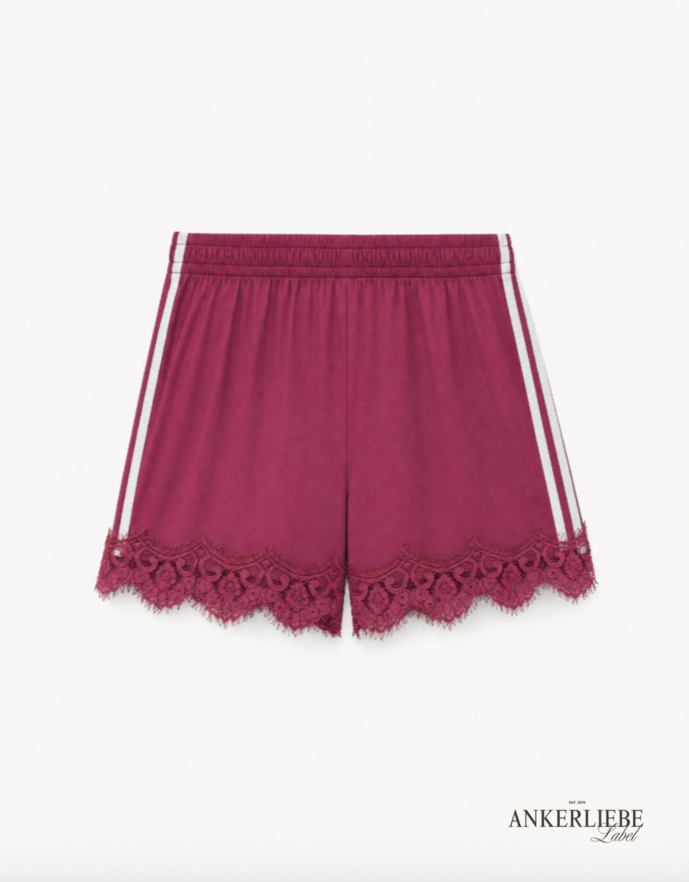 spitzen trackpant | burgund