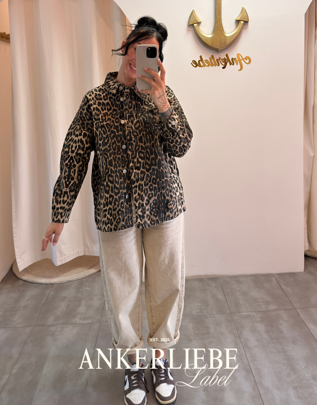 image oversized jeanshemd | leo