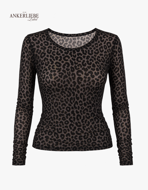 leo mesh longsleeve | schwarz