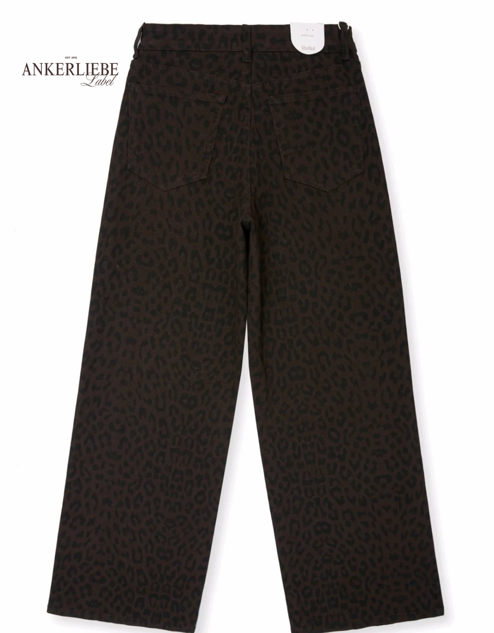 wide leg leo chocolate | soft denim