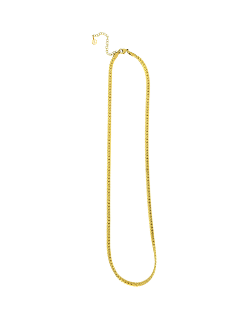 mila curb gold | halskette