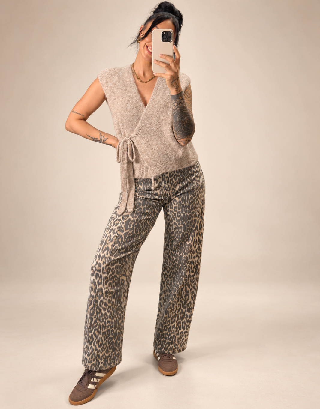 image soft denim ballon jean | smoky leo