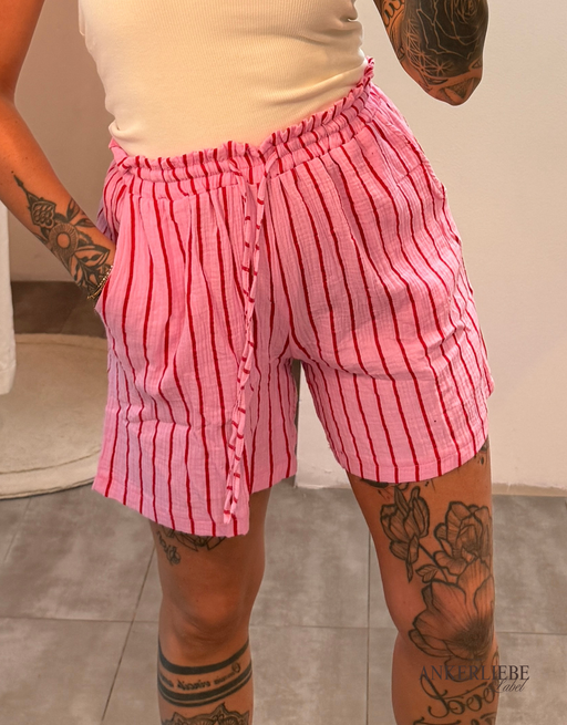 musselin short | rouge