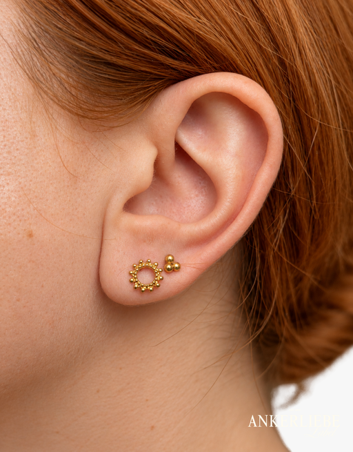 dotty flower | ohrstecker