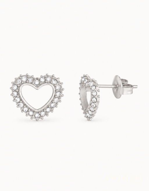 sparkling heart | ohrstecker