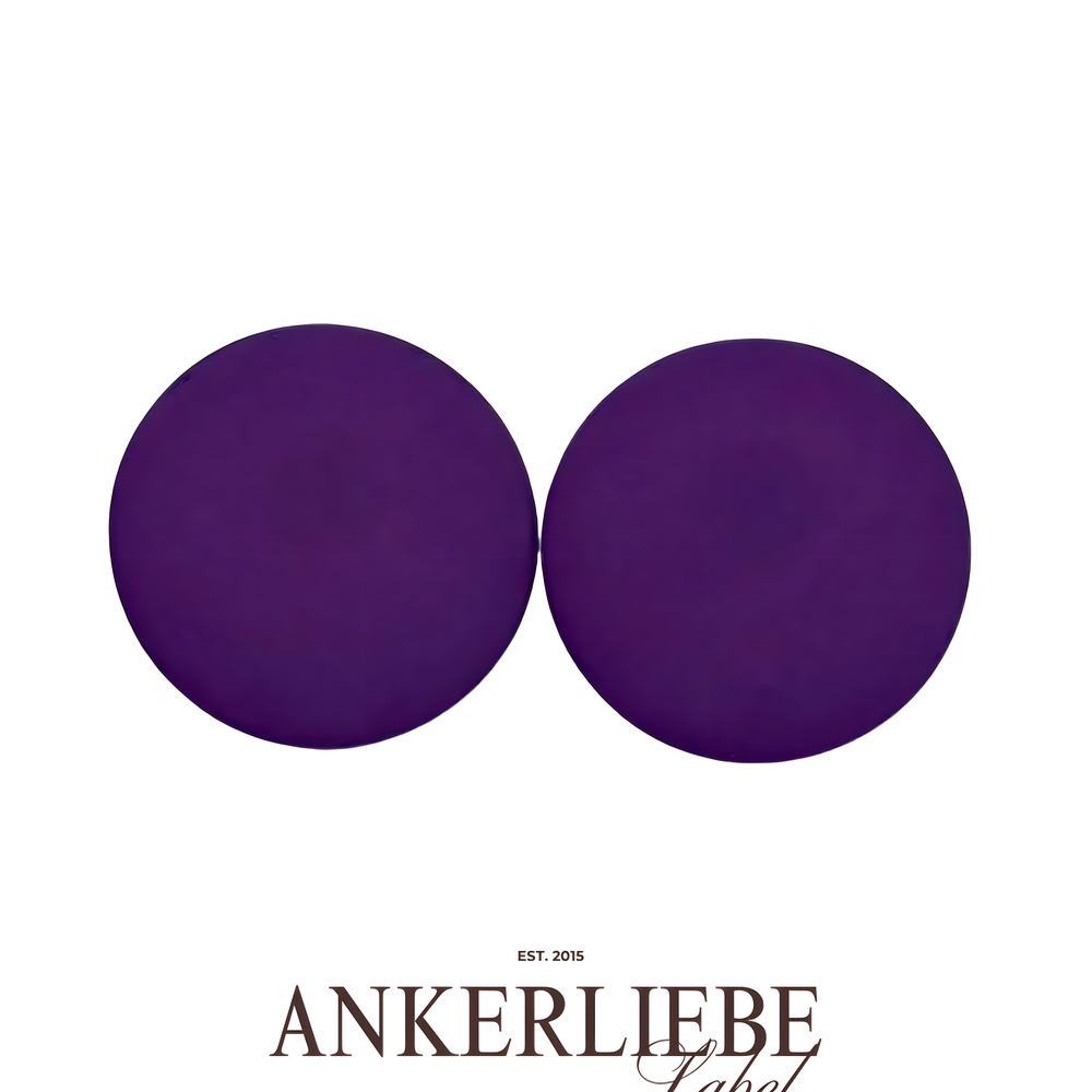 ohrstecker purple crocus superflat