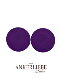 ohrstecker purple crocus superflat