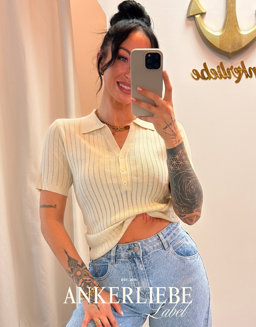 Poloshirt | creme