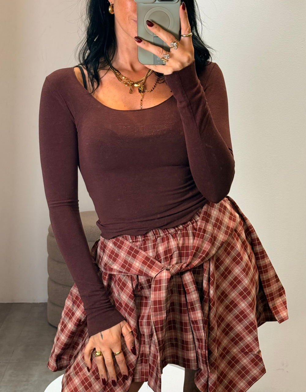 not your basic skort | karo hosenrock rot