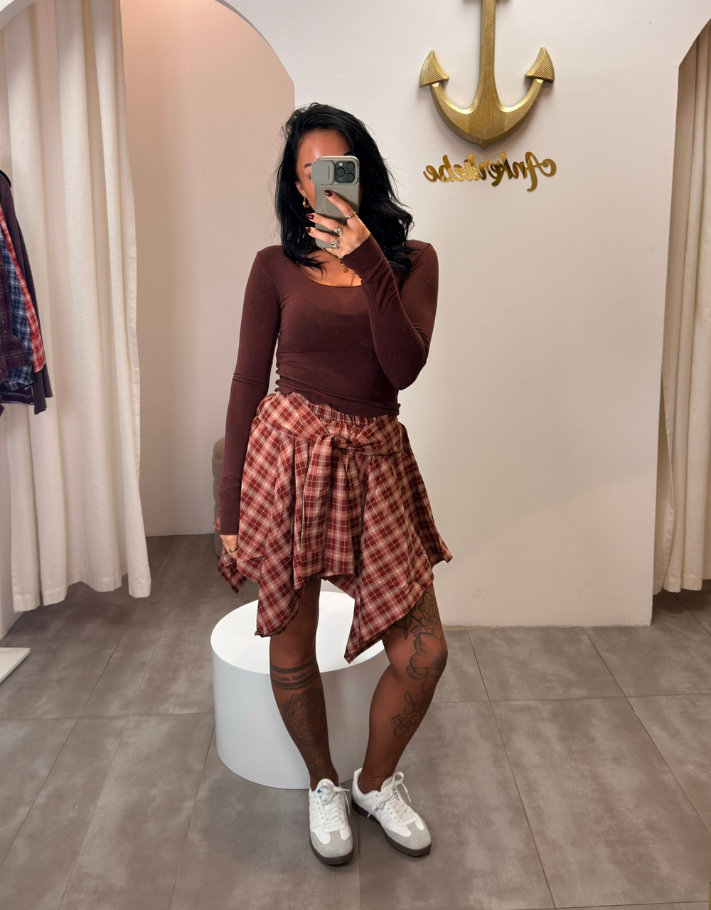 not your basic skort | karo hosenrock rot