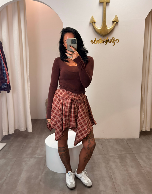 not your basic skort | karo hosenrock rot