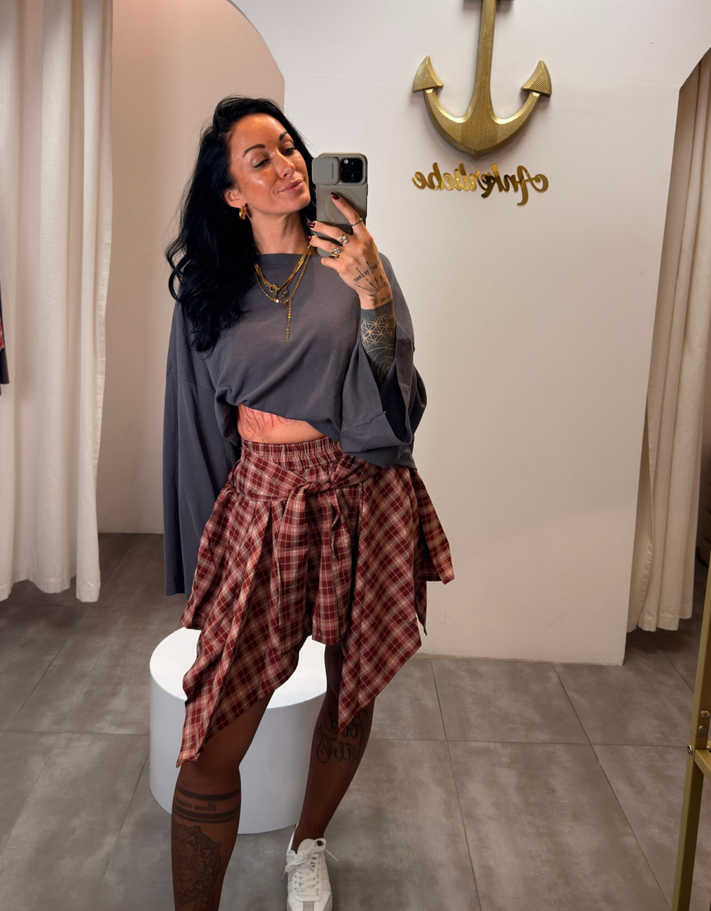 not your basic skort | karo hosenrock rot