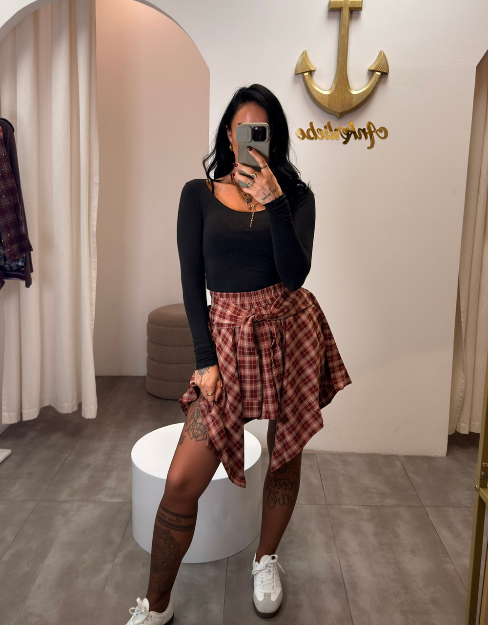 not your basic skort | karo hosenrock rot