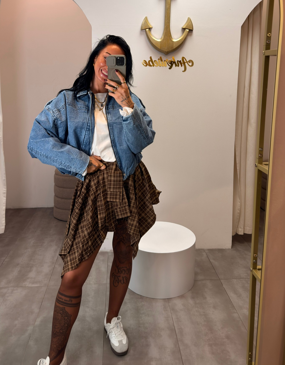 not your basic skort | karo hosenrock schoko