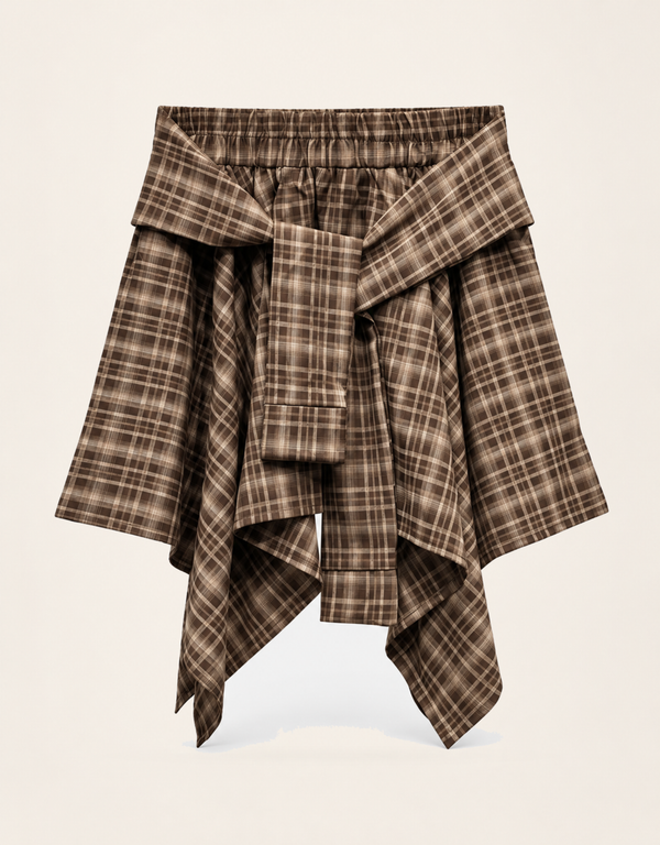 not your basic skort | karo hosenrock schoko