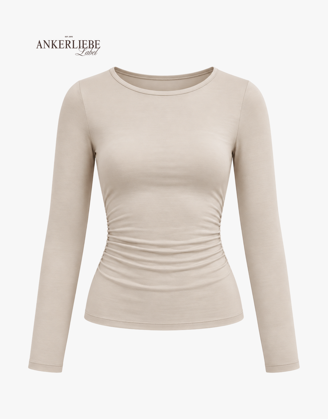 supersoft langarm shirt  | sand