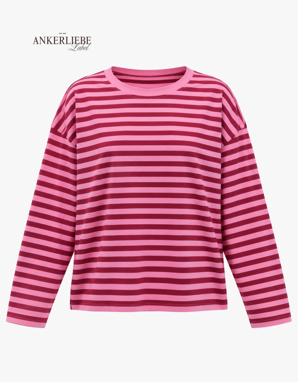 gestreiftes oversized longsleeve | candy