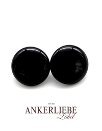 stecker/clips schwarz glanz kuppelig