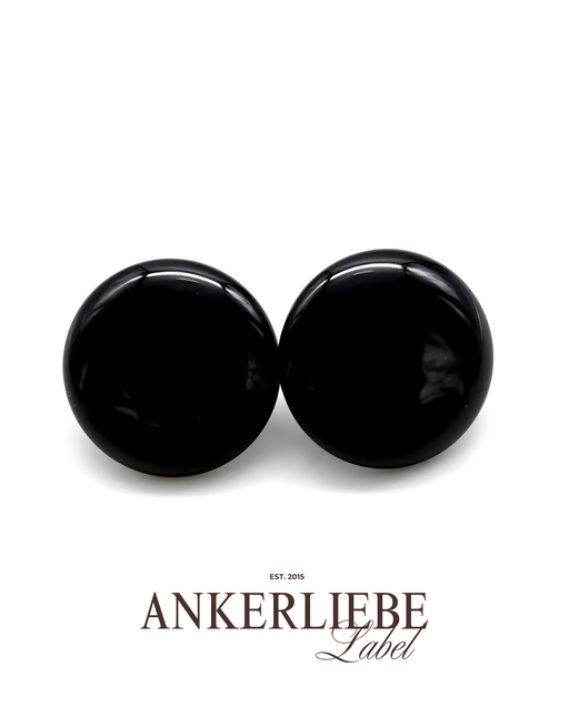 stecker/clips schwarz glanz kuppelig