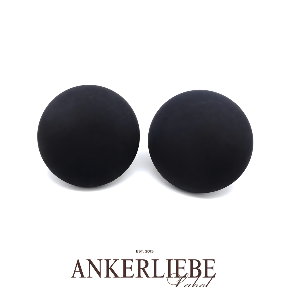 stecker/clips schwarz matt kuppelig