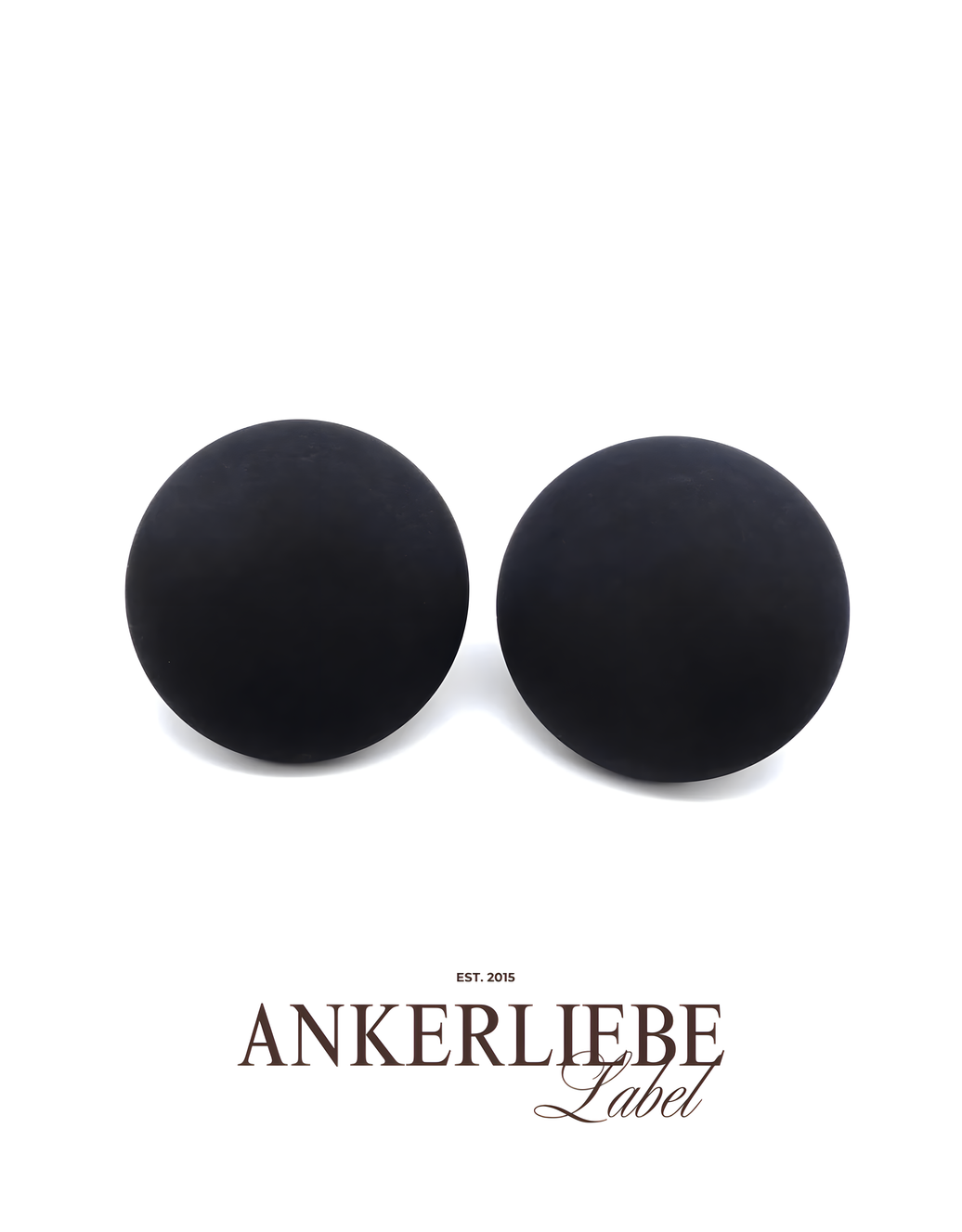 stecker/clips schwarz matt kuppelig