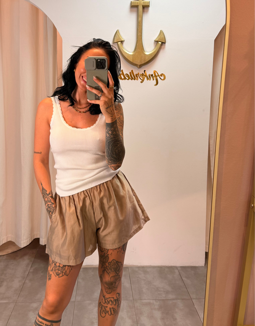 seidenweiche lycell-shorts mit elastischem bund | mehrere farben