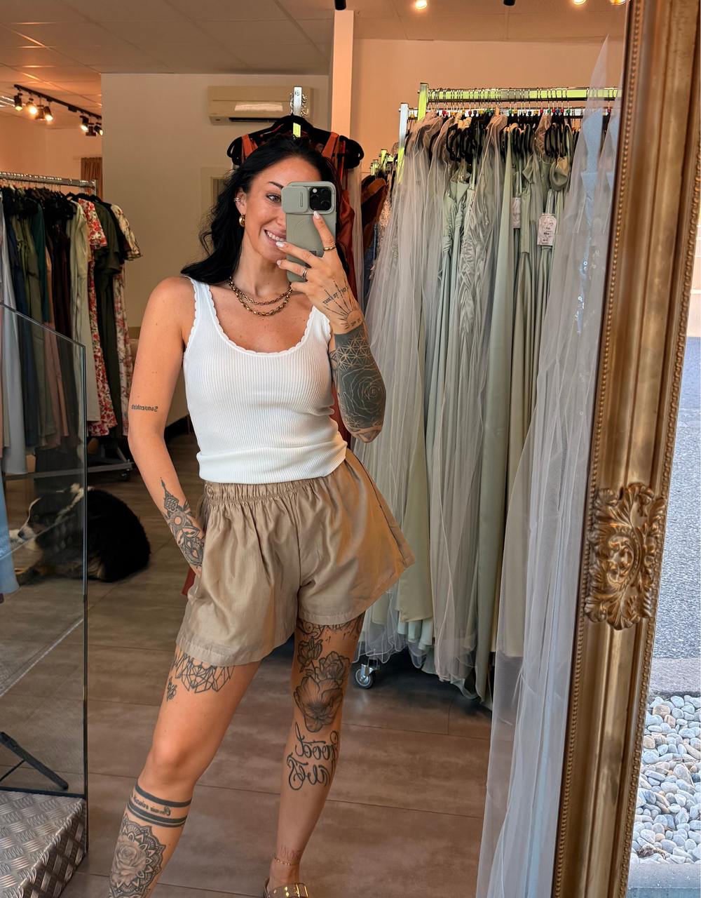 seidenweiche lycell-shorts mit elastischem bund | mehrere farben