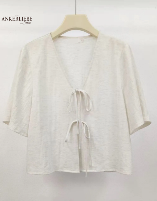 shirt zum binden | natur