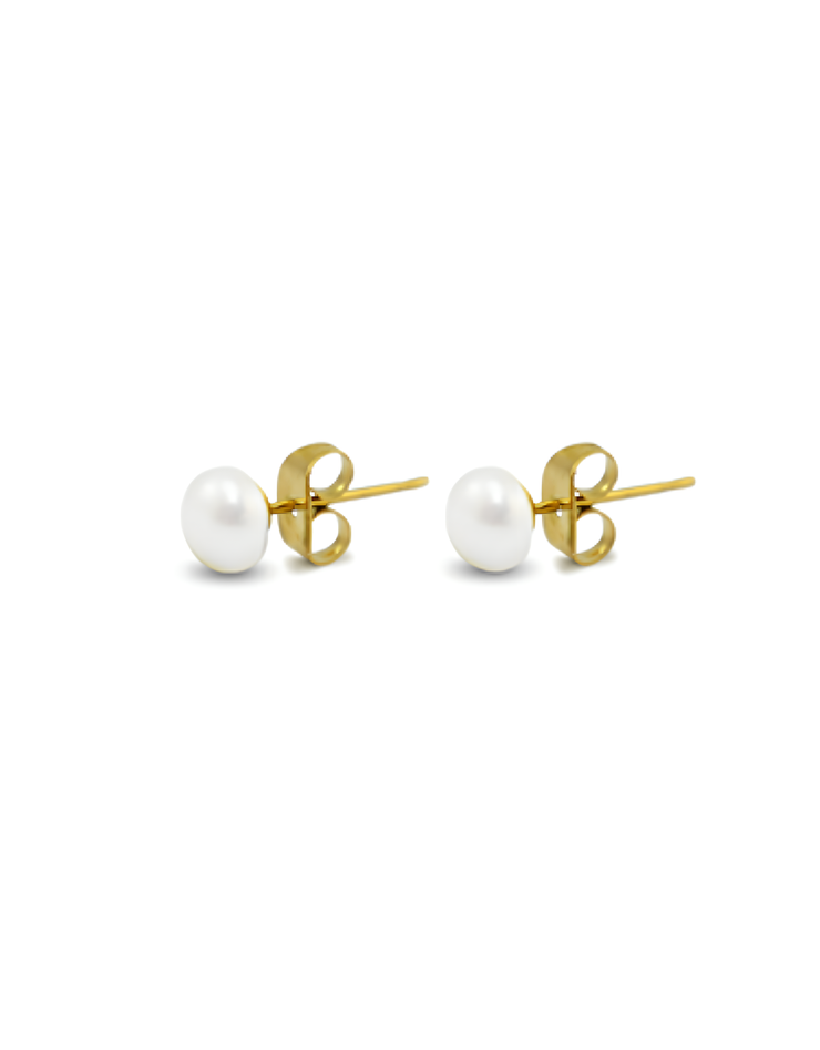 simple pearl | stecker 6mm