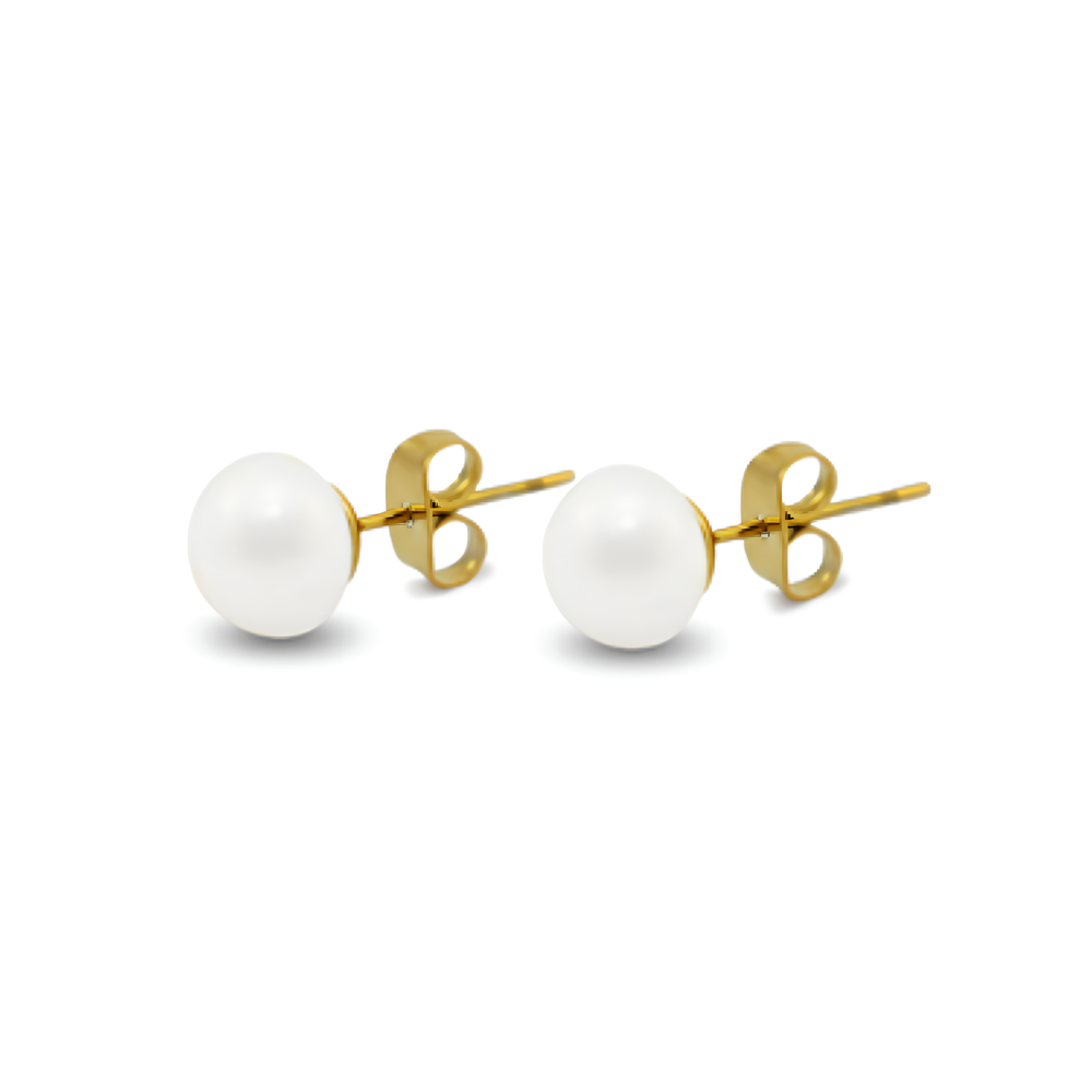 simple pearl | stecker 8mm