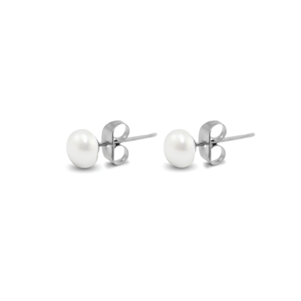 simple pearl | stecker 6mm