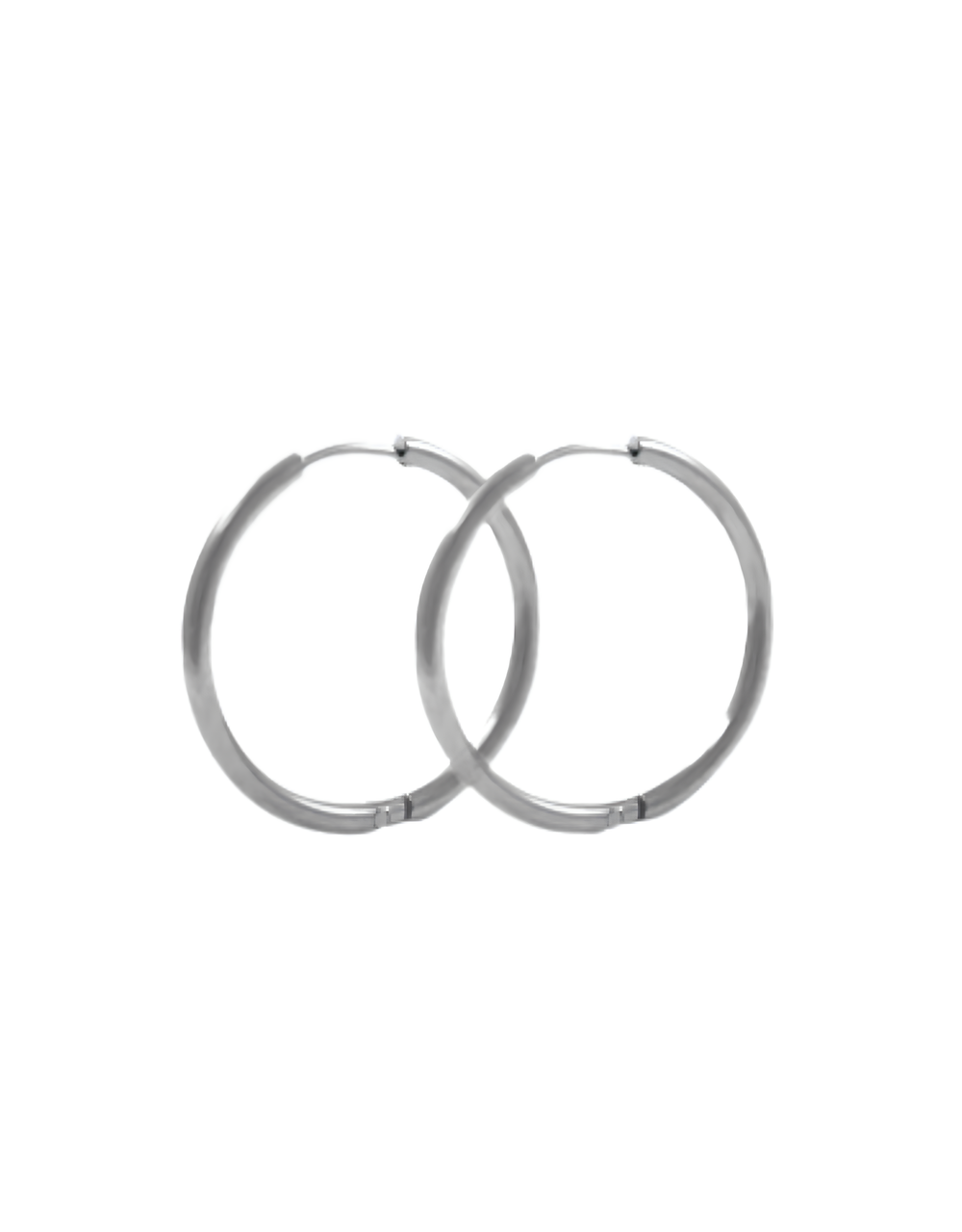 slim hoops | silber