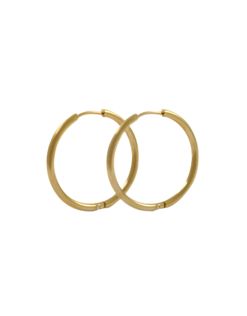 slim hoops | gold