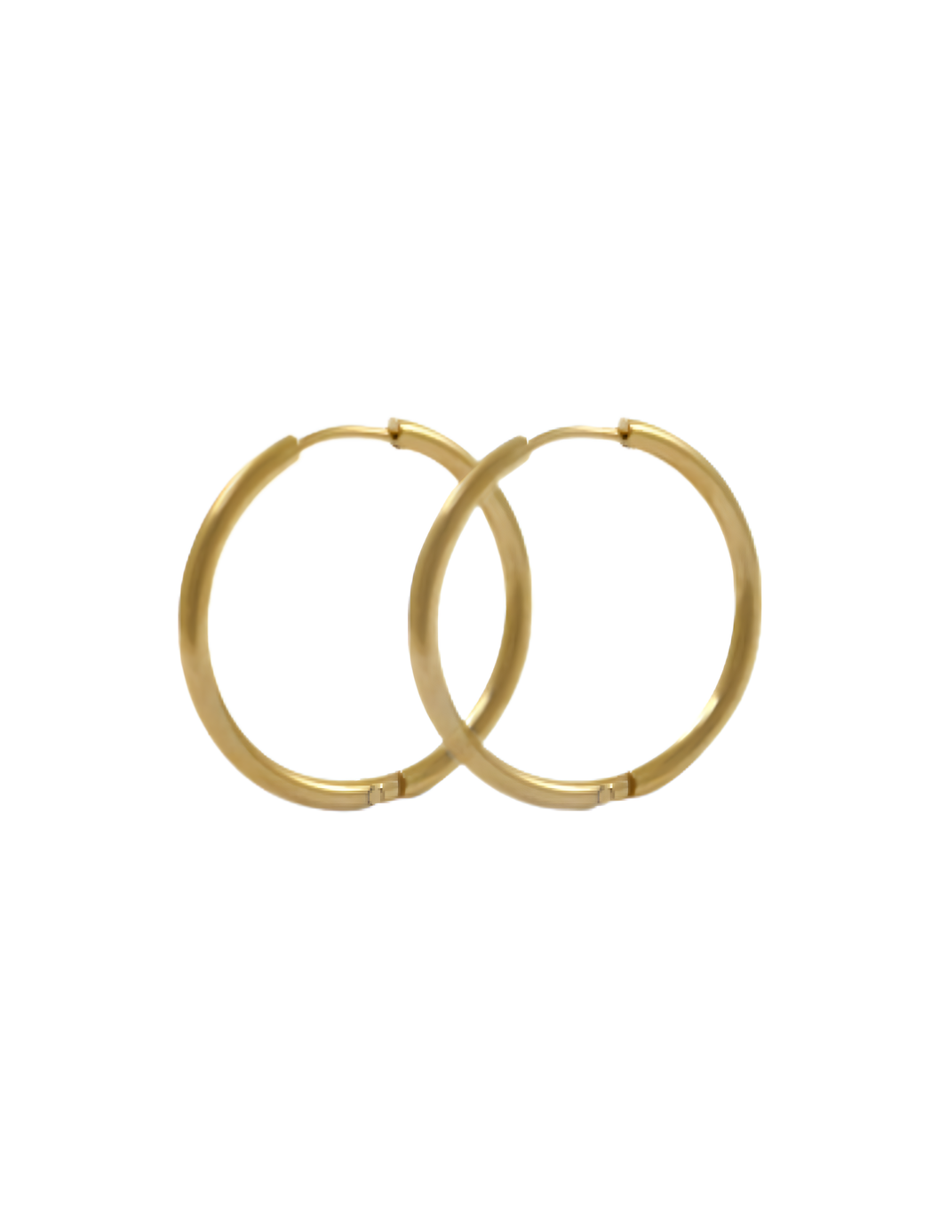slim hoops | gold